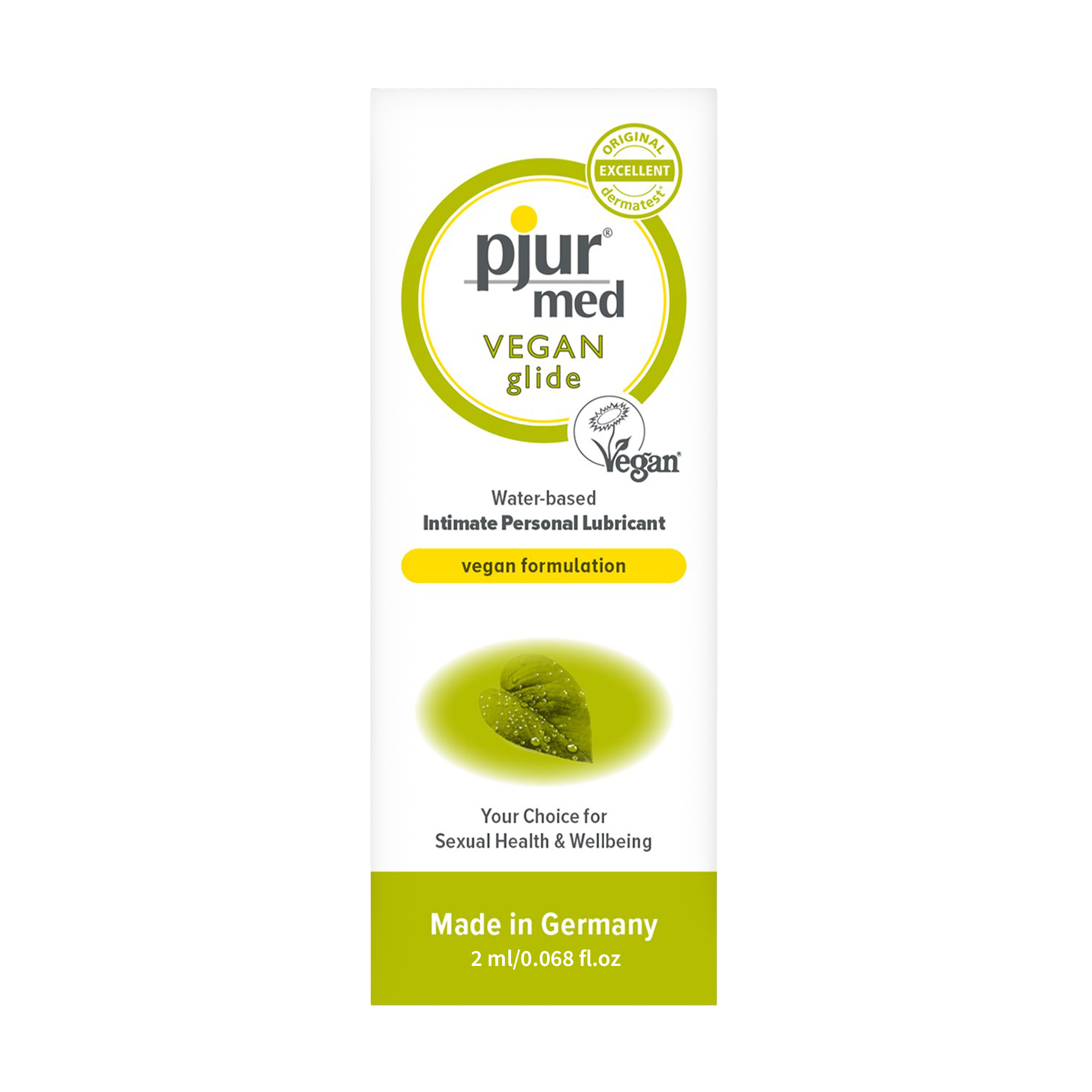 Лубрикант Pjur Med Vegan Glide Water-Based Intimate Personal Lubricant, 2 мл (пробник)